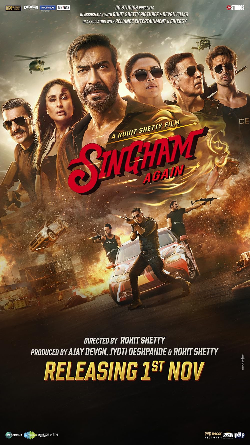 Singham Again (2024) DVDScr Hindi Full Movie Watch Online Free